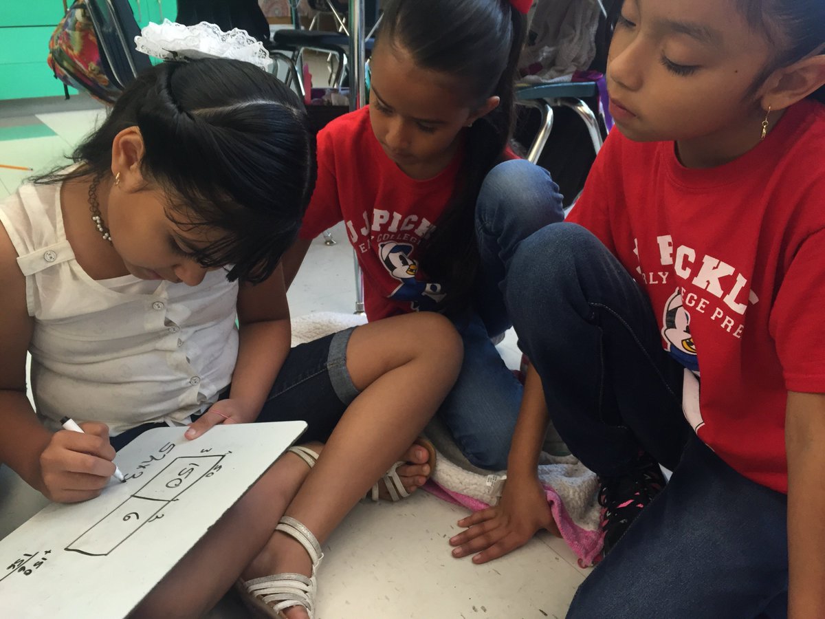 somosfu3go's tweet photo. Girl power = brain power! #kpawesomegirls @iamkidpresident @Mister_Ramirez1 @AISDMathematics @PickleECP @AISDSupt #smartladies #math #fun https://t.co/KutNFXuikr