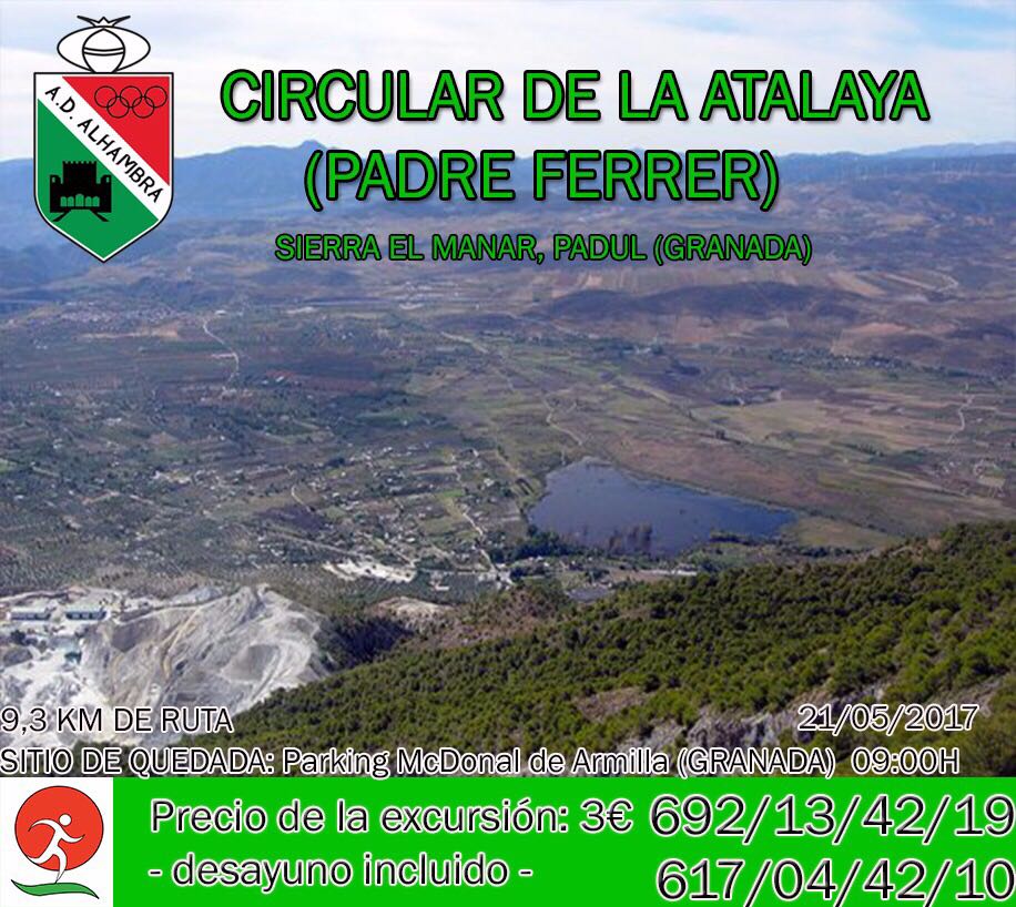 multialhambra's tweet photo. ¡No puedes faltar a la cita este domingo! ¡Anímate y disfruta de esta ruta!
#Atalaya #senderismo #granada #senderismoconperros #multideporte https://t.co/ZrjG3bLnNe