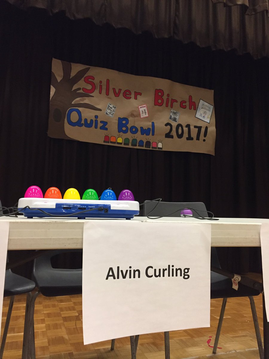 CurlingLibrary's tweet photo. Our #SilverBirch Quiz Bowl team from @CurlingTDSB is so excited to be @PercyWilliamsPS today!! Thanks to @MzMollyTL for coordinating! https://t.co/BwBfq2UKNR