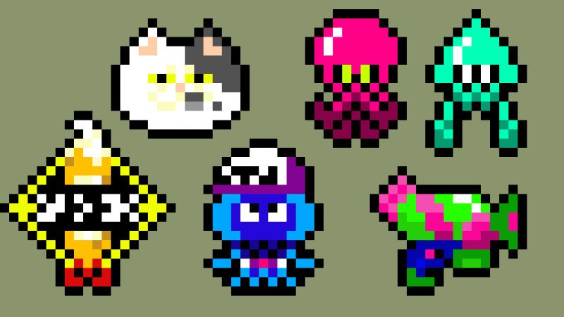 Splatoonドット絵集 Splatoonドット絵集