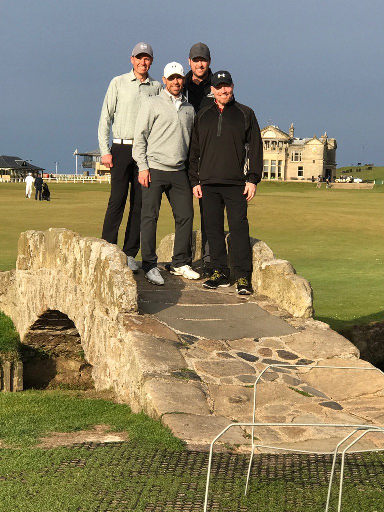 chriswharris's tweet photo. Thanks @UnderArmour @UnderArmourUK for sponsoring us (unofficially!) on our Scotland tour! #bestgearever https://t.co/vS753nL1sm