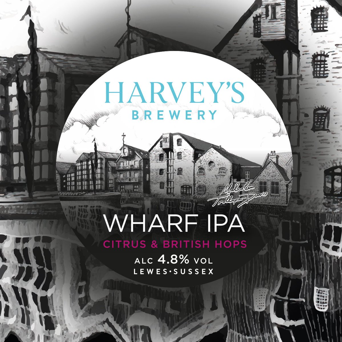 Harveys1790's tweet photo. Let us know if you spot our new #WharfIPA on the bar this weekend. The perfect accompaniment to a sunny beer garden ☀️🤞🍻 https://t.co/yv9cMgI33b