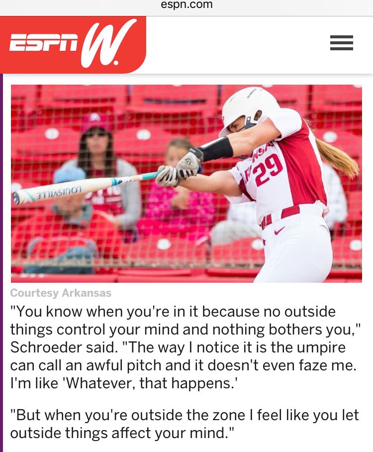KTSCHRO's tweet photo. about being "in the zone"  this is SO SPOT ON!!! https://t.co/nZNadPcWtL