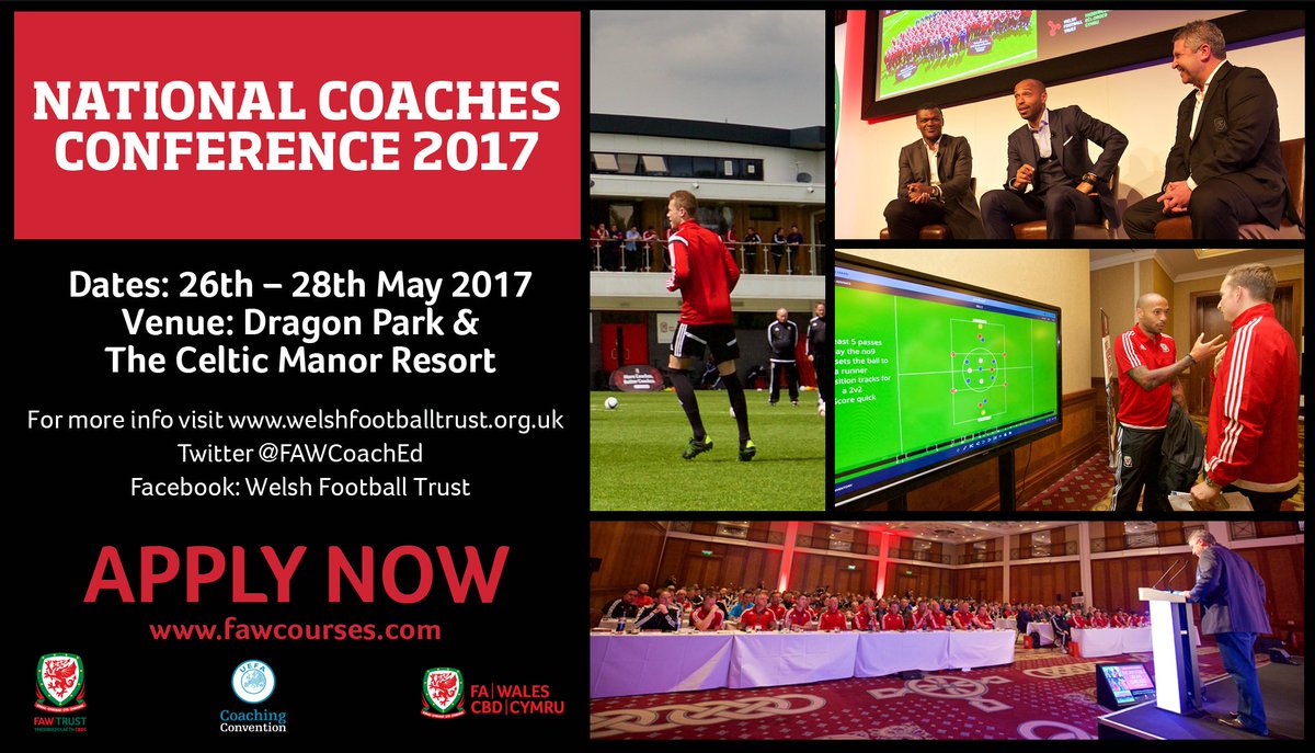 ⚽️NATIONAL COACHES CONFERENCE 2017

⏰If you want to be at the event of the summer, there's 1⃣ HOUR left to book

▶️fawcourses.com/category/natio…