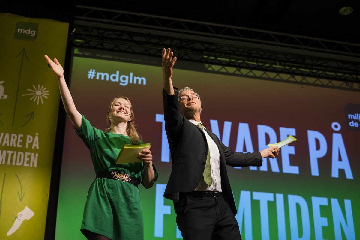 Vi koser oss på #mdglm! ;) 

Neste på dagsorden: programdebatt!