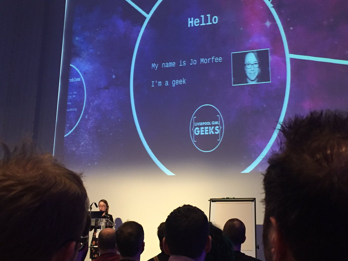 Great to see @JoMorfee bossing it at <a href="/upfrontconf/">Up Front Conf</a>! 💪🏻😁