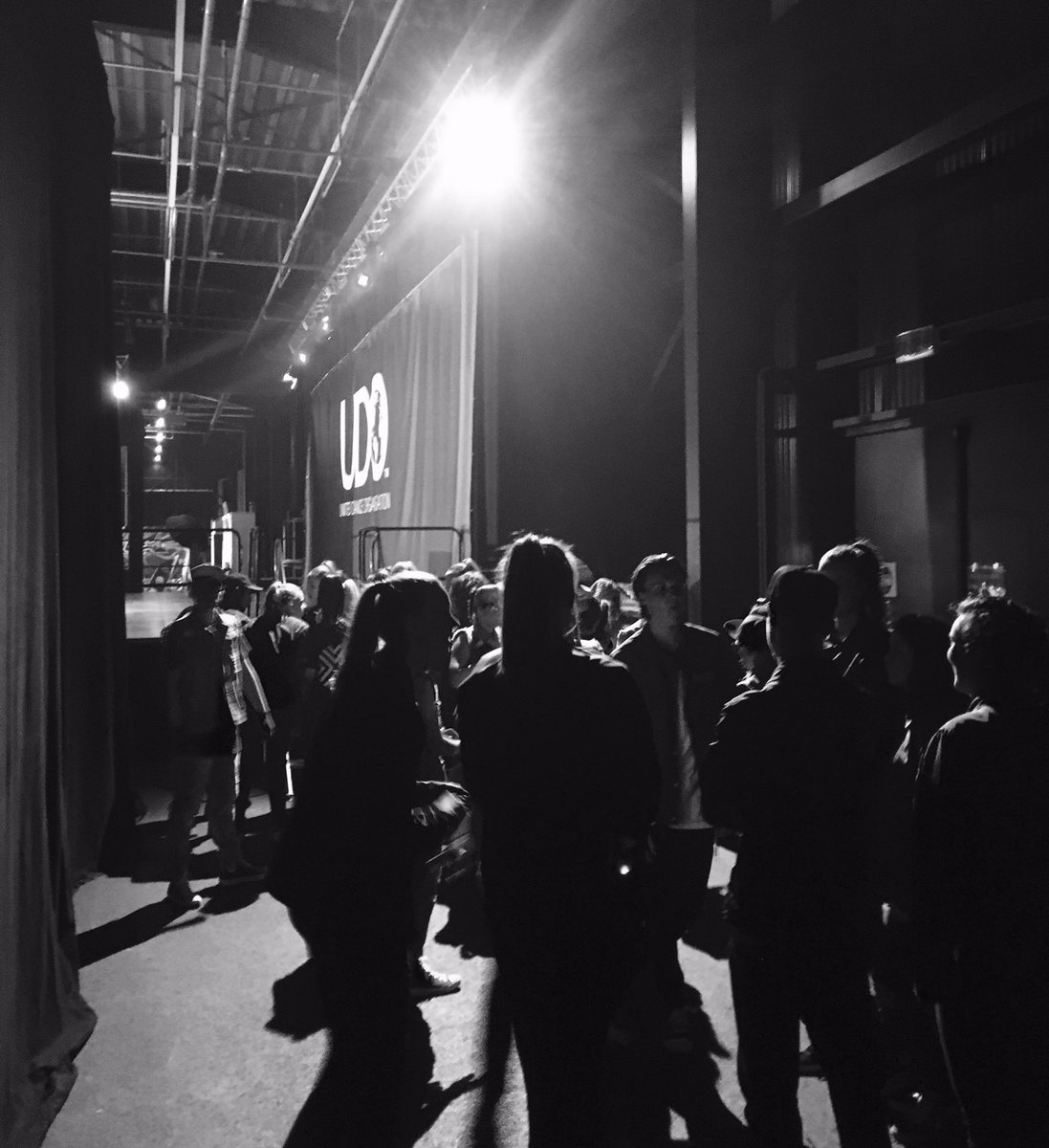 Back stage madness! Great energy here at Wunderland Kalkar!