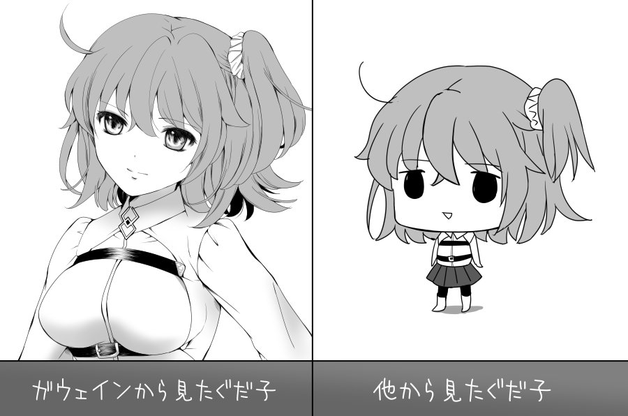 ガウェぐだ♀前提のぐだ子設定(雑 