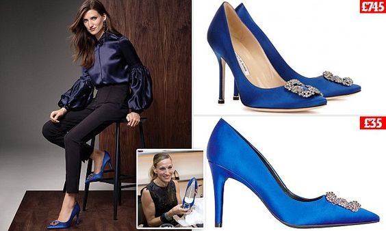 These £35 M&S shoes look EXACTLY like Carrie Bradshaw's iconic SATC ...