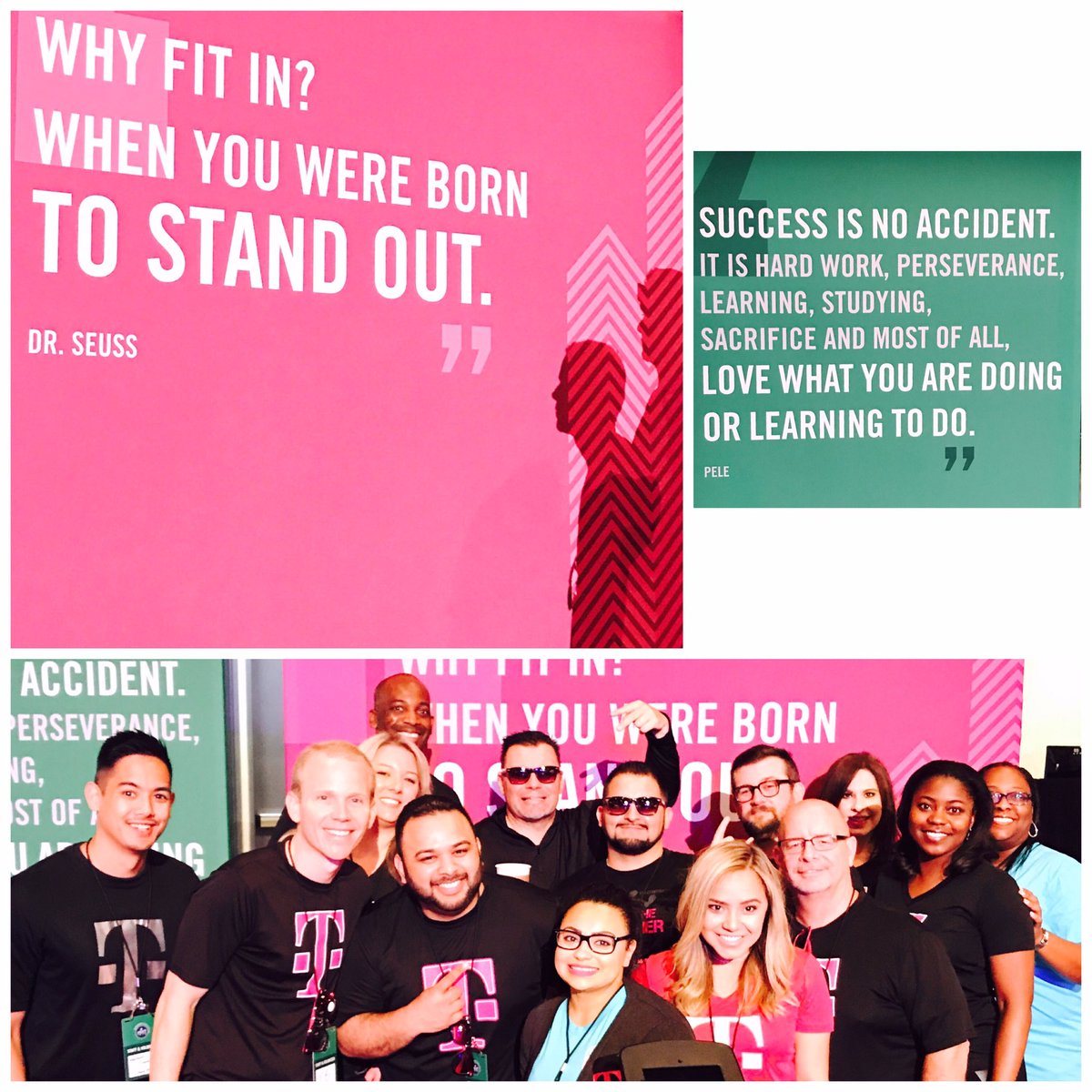 MsMarieDotCom's tweet photo. 100K event is here!!! So proud to represent T-Mobile! #startsomewhere #talentmatters #howDFWOKdoesit https://t.co/JzCK4BlqFH