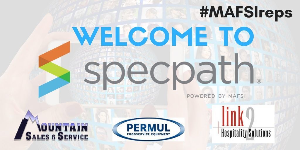 MAFSIAssoc's tweet photo. #MAFSI would like to welcome Mountain Sales &amp; Service, @Permul_LTD, and Link2 Hospitality Solutions to #Specpath! #MAFSIreps https://t.co/74ydzA5K8r