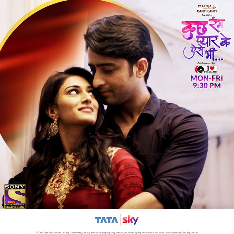 TataPlayin's tweet photo. The plot on #KuchRangPyarKeAiseBhi is getting interesting! RT if you love this couple as one! #TuneIn to @SonyTV at 9.30 PM. https://t.co/qMgEWZ0J5A