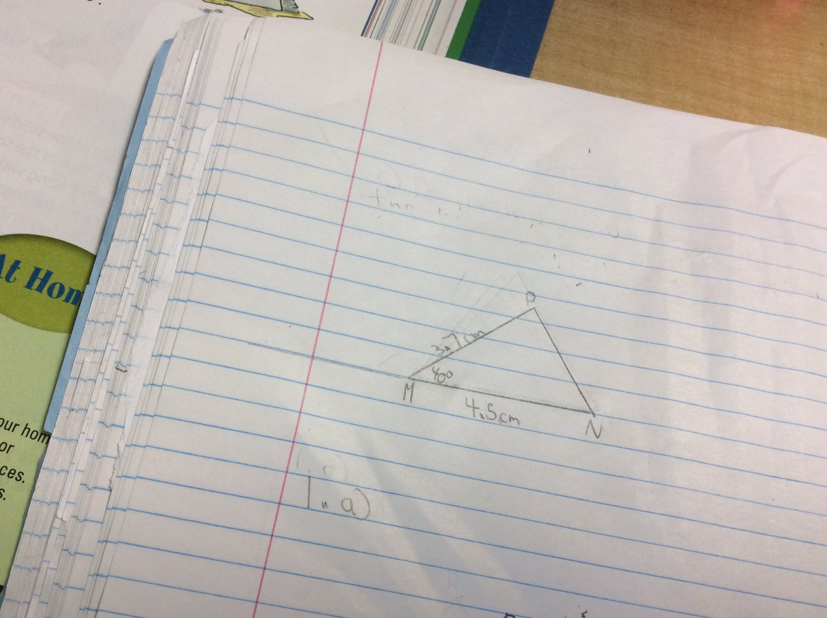 KiciaRashid's tweet photo. Drawing triangles with rulers and protractors #geometryjourney https://t.co/MFZ5FMzMvl