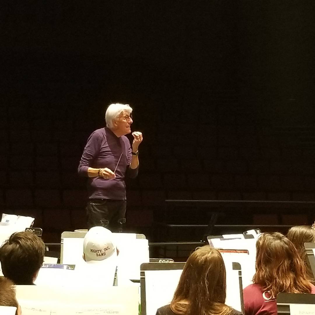 afaspc's tweet photo. Day 2 w/ Larry Livingston. #SAYWE #windensemble https://t.co/F4TBdXI0x5