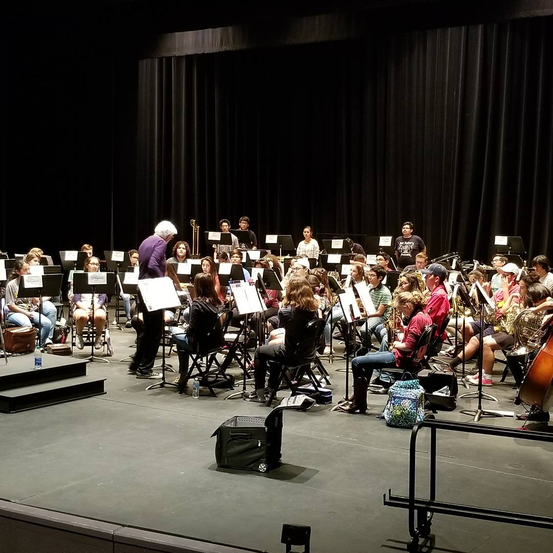 afaspc's tweet photo. Day 2 w/ Larry Livingston. #SAYWE #windensemble https://t.co/F4TBdXI0x5