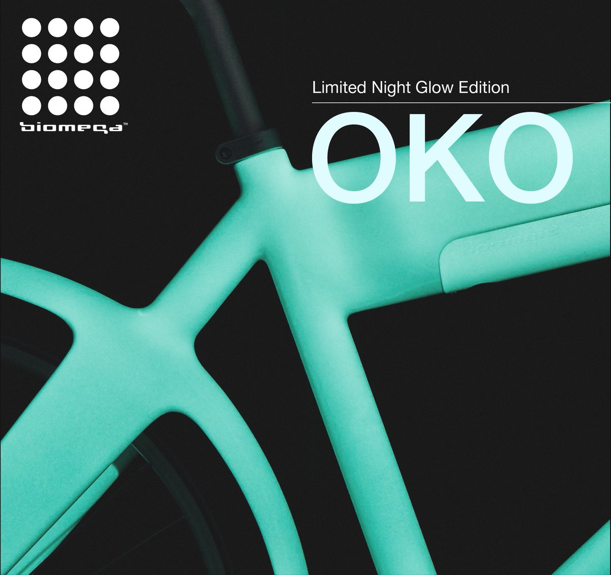 The OKO Limited Night Glow Edition is one of a limited series of only twenty pieces designed by Jens Martin Skibsted #biomega #ltd #OKO