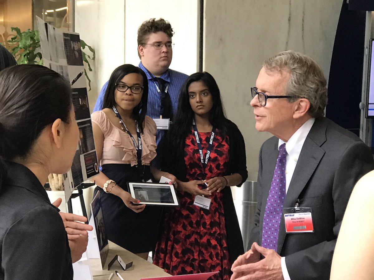 Battelle's tweet photo. Here's @wsyx6 coverage of our #STEM #opioidcrisis event yesterday https://t.co/GFWJcIeTkJ https://t.co/zP98v9W9Yq