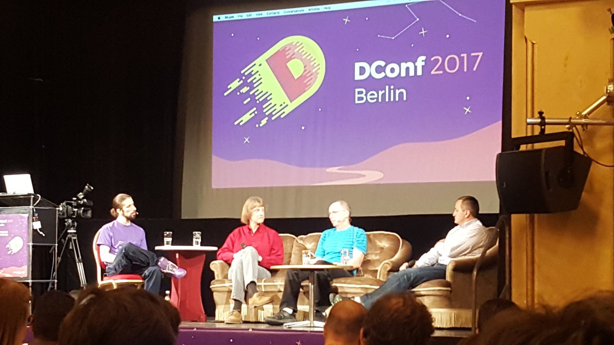 D_Programming's tweet photo. Missed #DConf2017? Here's a brief overview of what went down and what came out of it. #dlang https://t.co/vEx4ub7jHB https://t.co/noXPCKVpsR