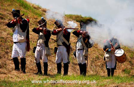 VisitDover's tweet photo. Open Weekend #WesternHeights Dover 20-21 May
Skirmishes, parades, stalls, drills &amp; demos
#DropRedoubt #GrandShaft 
https://t.co/XY2dDzoVqO https://t.co/ou8eEjEePm
