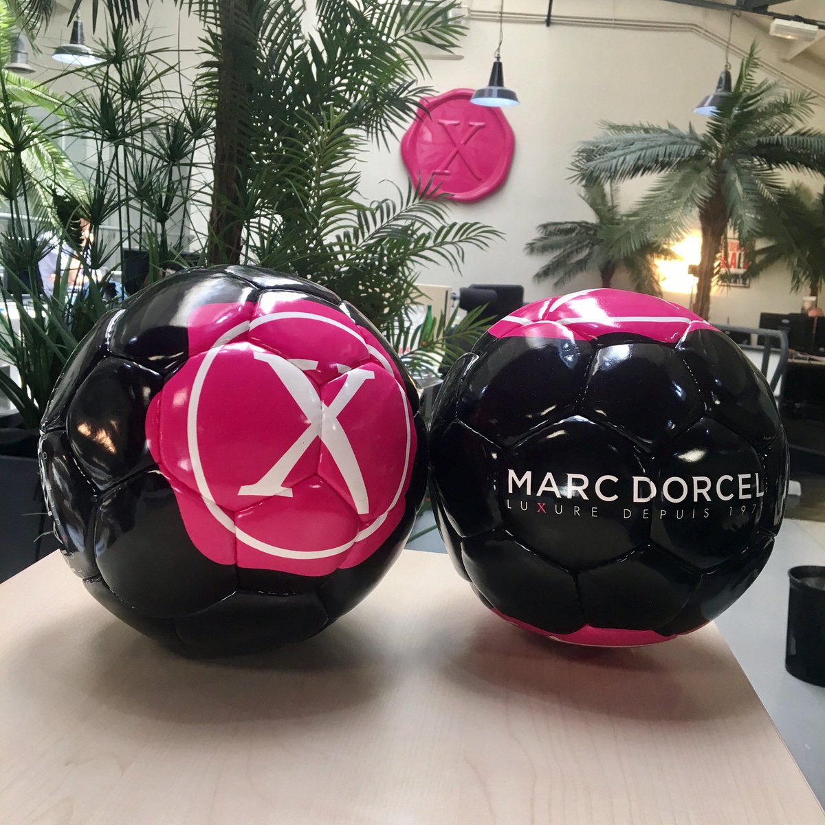 dorcel's tweet photo. [CONCOURS]

À l'occasion de la fin de la saison de #Ligue1 ce week-end, 2 ballons de foot sont à gagner ! RT pour participer ! ⚽ https://t.co/WBgZvHVHO1