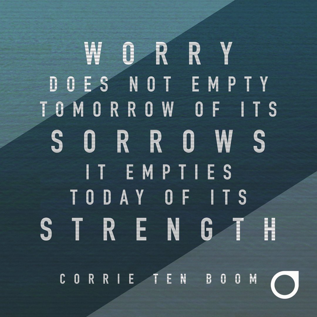 OasisChurchNC's tweet photo. “Can all your worries add a single moment to your life?” – Matthew 6:27
How do you overcome worry in your life?
#OvercomeWorry https://t.co/pALDWdxzXR