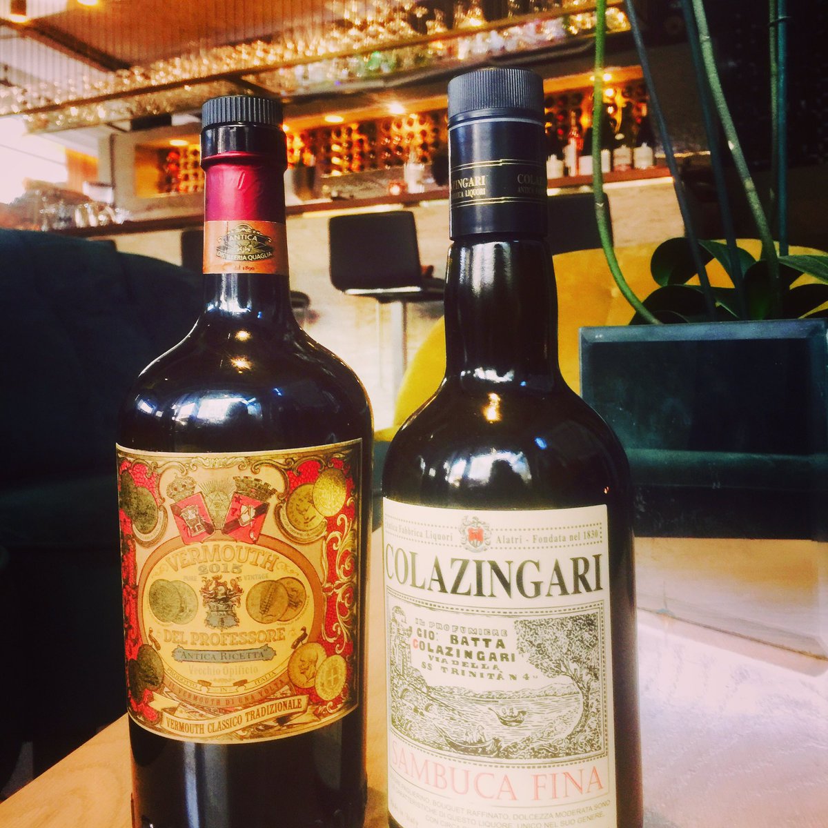 MichaelNadra's tweet photo. The best vermouth &amp; sambuca you will ever taste!👌#Cheers #PrimroseHill #CocktailBar #HelloWeekend #DelProfessore #Colazingari #FridayMood https://t.co/E0Gp8qGRgu