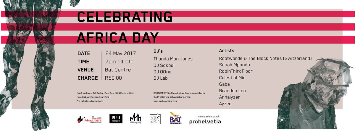 movehiphop_SA's tweet photo. 'We celebrating Africa Day with @kznmusicimbizo and an international amongst locals @batcentretrust #Africaday #mhh' https://t.co/JOWV7vhGQQ