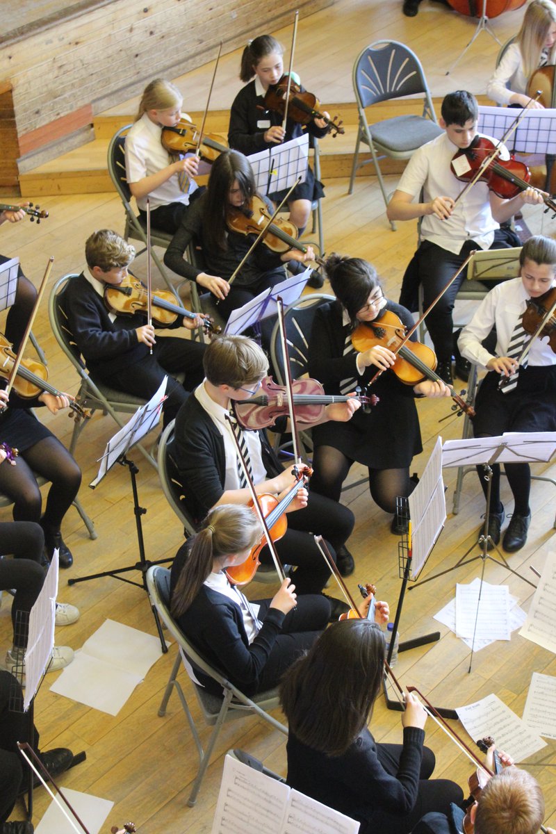 IHSmusicdept's tweet photo. 😀Fantastic Instrumental Primaries Play Day Yesterday (18th May). Some feedback from pupils " I learned so much". Thanks to all S1-3 Coaches https://t.co/1qUZQOQirf