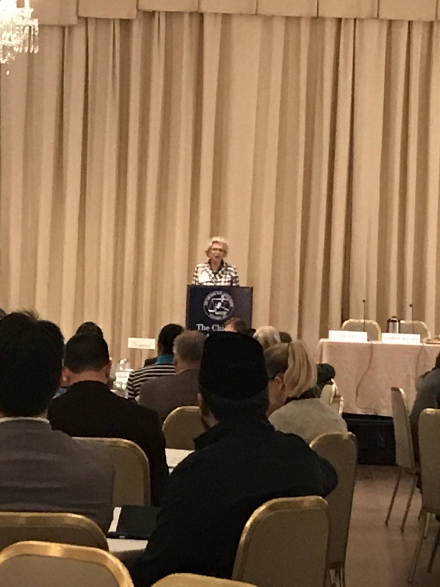 SCOTUSBios's tweet photo. Large crowd of stakeholders at the CBA Summit on Curbing the Violence in Chicago. #CBA4Solutions @DanKotin @ChicagoBarAssoc https://t.co/2kiDijJYhS