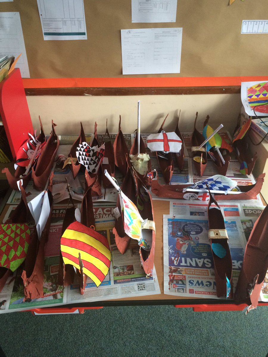 lillingtonschy3's tweet photo. Having lots of fun creating Viking Longboats! Not long now til our mission is complete!! #viking #crafts https://t.co/qiacxOZjih