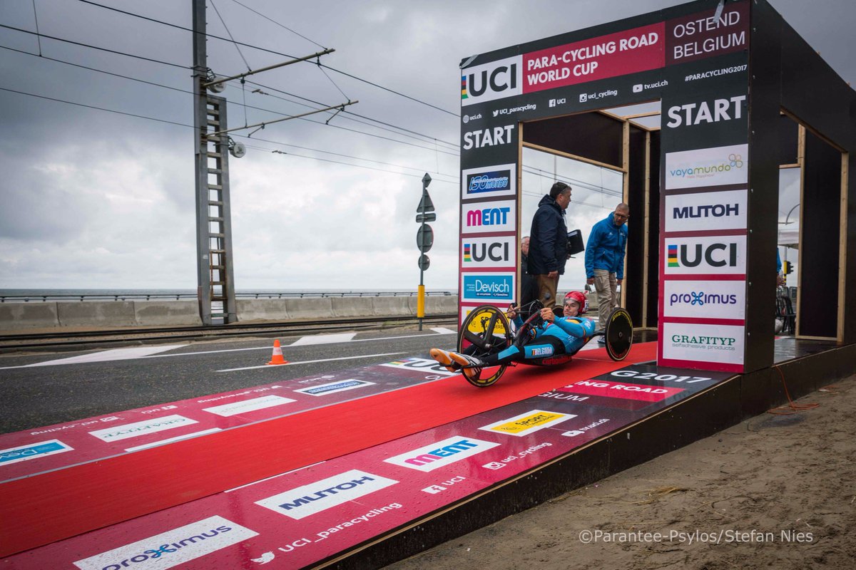 Brons voor handbiker Jonas Van de Steene in tijdrit op UCI Para-Cycling World Cup in Oostende.🏅<a href="/sporza_live/">Sporza Live</a> <a href="/sportoostende/">Sportstad Oostende</a> <a href="/Nieuwsblad_be/">Nieuwsblad.be</a>