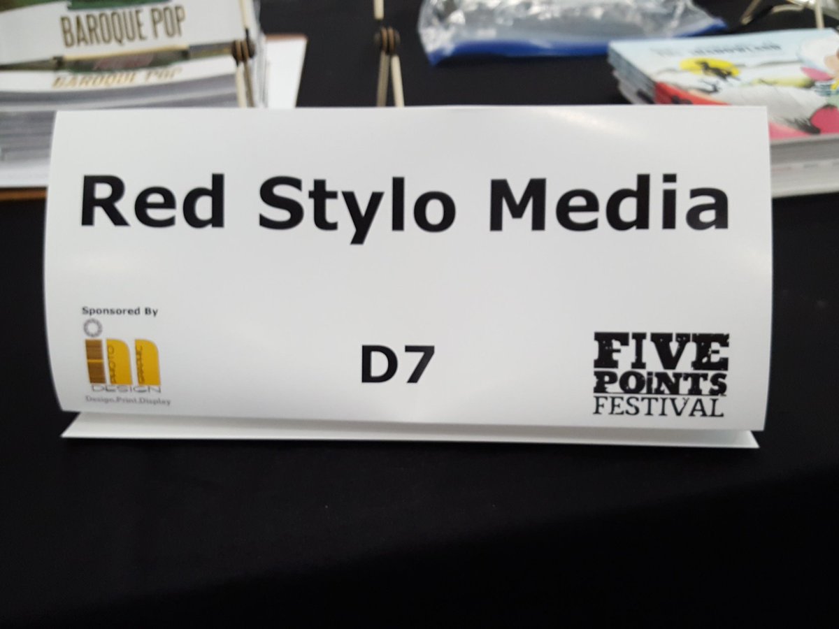 <a href="/red_stylo/">Red Stylo Media</a> <a href="/TheOtherMarioC/">Mario Candelaria</a> <a href="/EnricaJang/">Enrica Jang</a> @JennieWoodNDid @epalicki <a href="/SaintAsh/">Ashley St.lawrence</a> @scottewenartist Not today! Today I am CONVENTION GUY! Oh &amp; twitter guy too I guess. <a href="/fivepointsfest/">Five Points Festival</a>