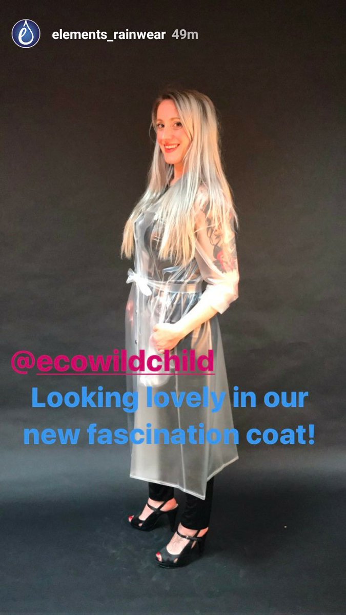 Alanna on Twitter "Had an amazing day at Elements Rainwear. Totally spoilt. Go and show them