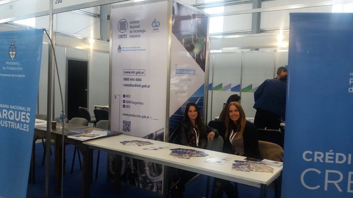 INTIargentina's tweet photo. Desde #INTI estuvimos presentes en #EPIBA2017, la exposición de parques industriales mas importante de la provincia de Buenos Aires https://t.co/bzwytSrGmY