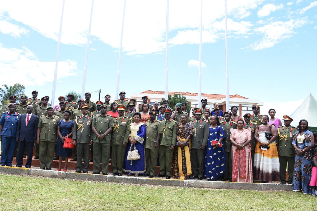 UPDF DECORATES NEWLY PROMOTED OFFICERS