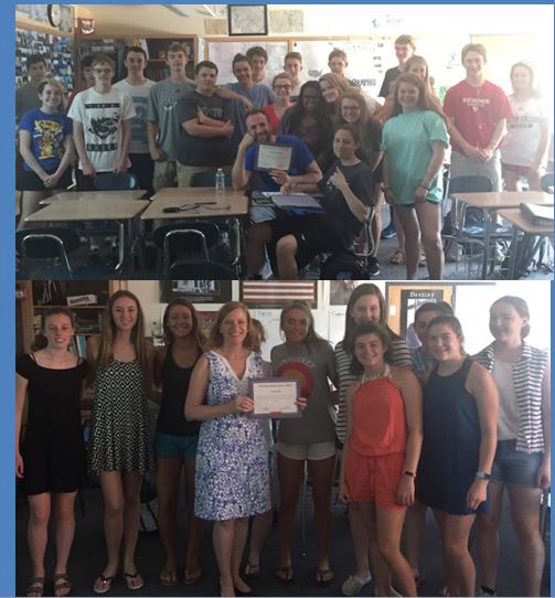 ScituateSAIL's tweet photo. Friday's are for celebrating #SAIL! These adults and students @scituatehigh were recognized for their contribution to SHS!
@Scituation https://t.co/c8Xyh3UBwl
