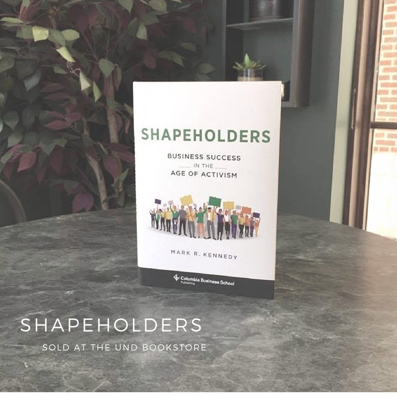 Our very own UND President, Mark Kennedy, wrote a book! Come check it out! #MyUND