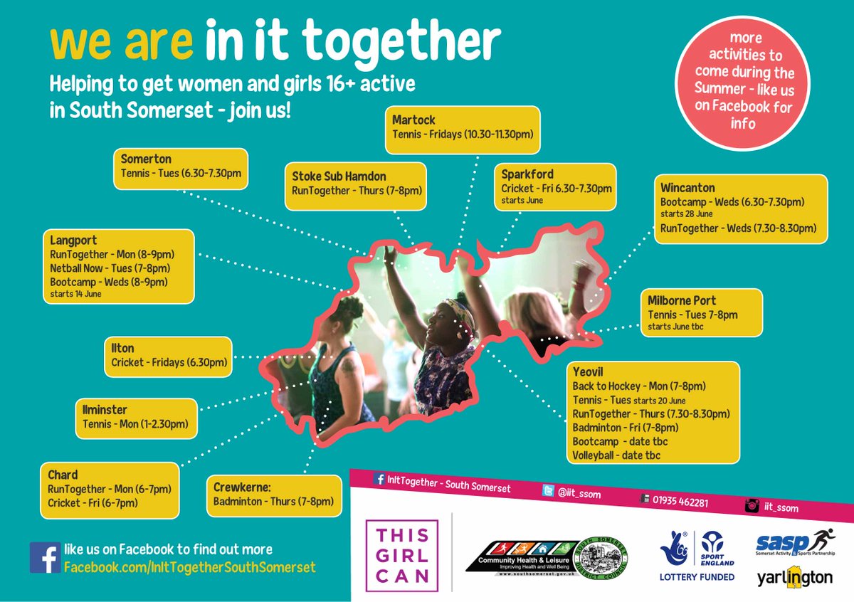 iit_ssom's tweet photo. LOADS of great activities lined up for women in #SouthSomerset.Join us https://t.co/CP6fF5HQId @yarlingtonhg @SASPsomerset @Southsomersetdc https://t.co/60pkbKZIGn