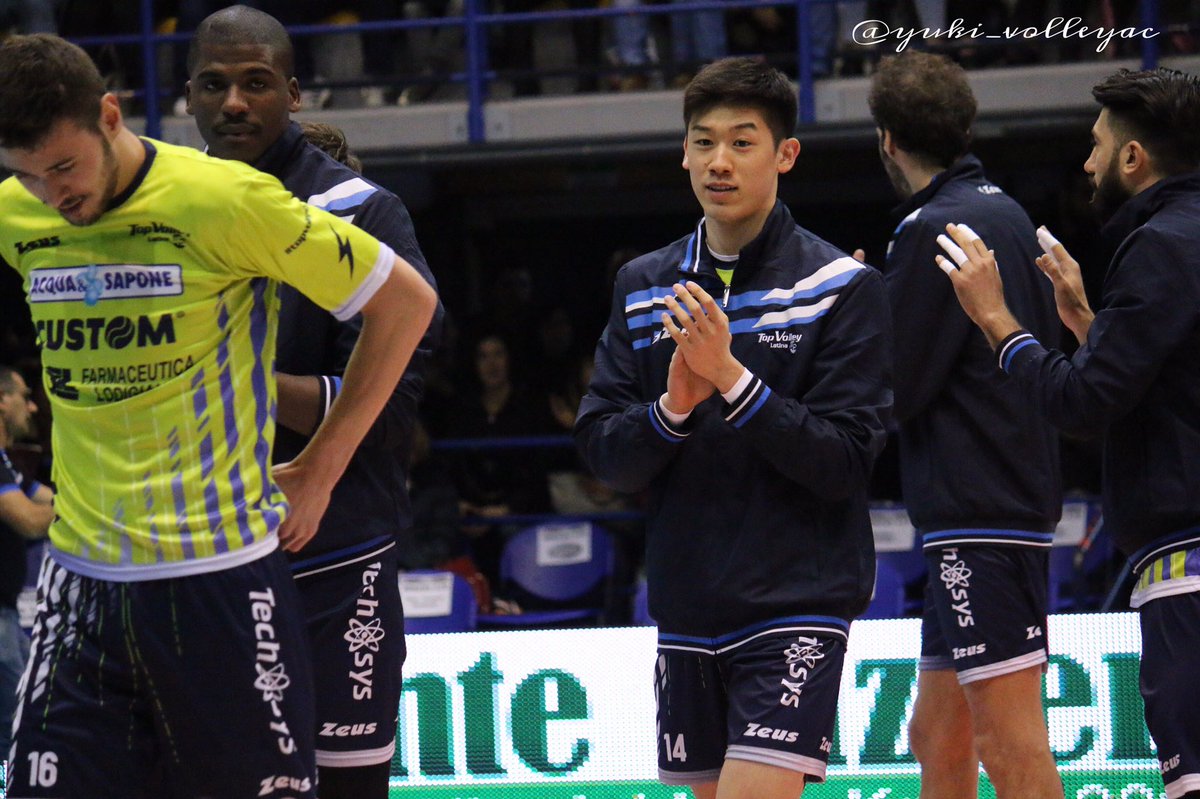 yuki_volleyac's tweet photo. PalaBianchini/Latina (LT) 
2017.2.19 
#YukiIshikawa #TopVolley45 #LatinaPerugia https://t.co/MJfZkF9Hrp