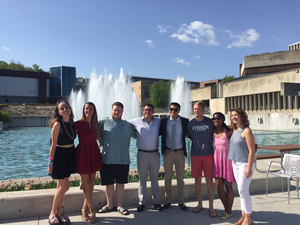 dhatkins's tweet photo. @IthacaCollege 2017 senior class leaders #ICgrads https://t.co/oGWJ4PvgU6