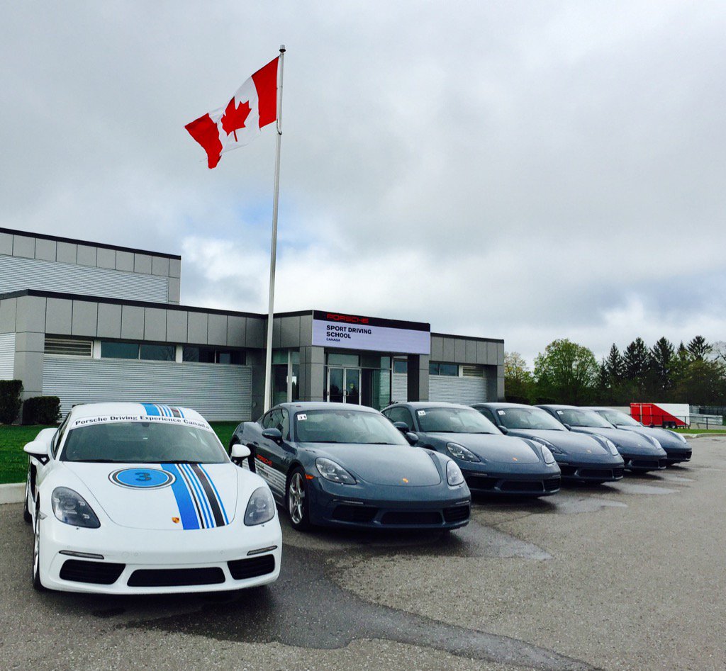 PorscheCanada's tweet photo. Porsche Sport Driving School officially launches this #GT3CAN weekend @CTMPOfficial https://t.co/lyrokkX739 https://t.co/FDZZoGFEK4