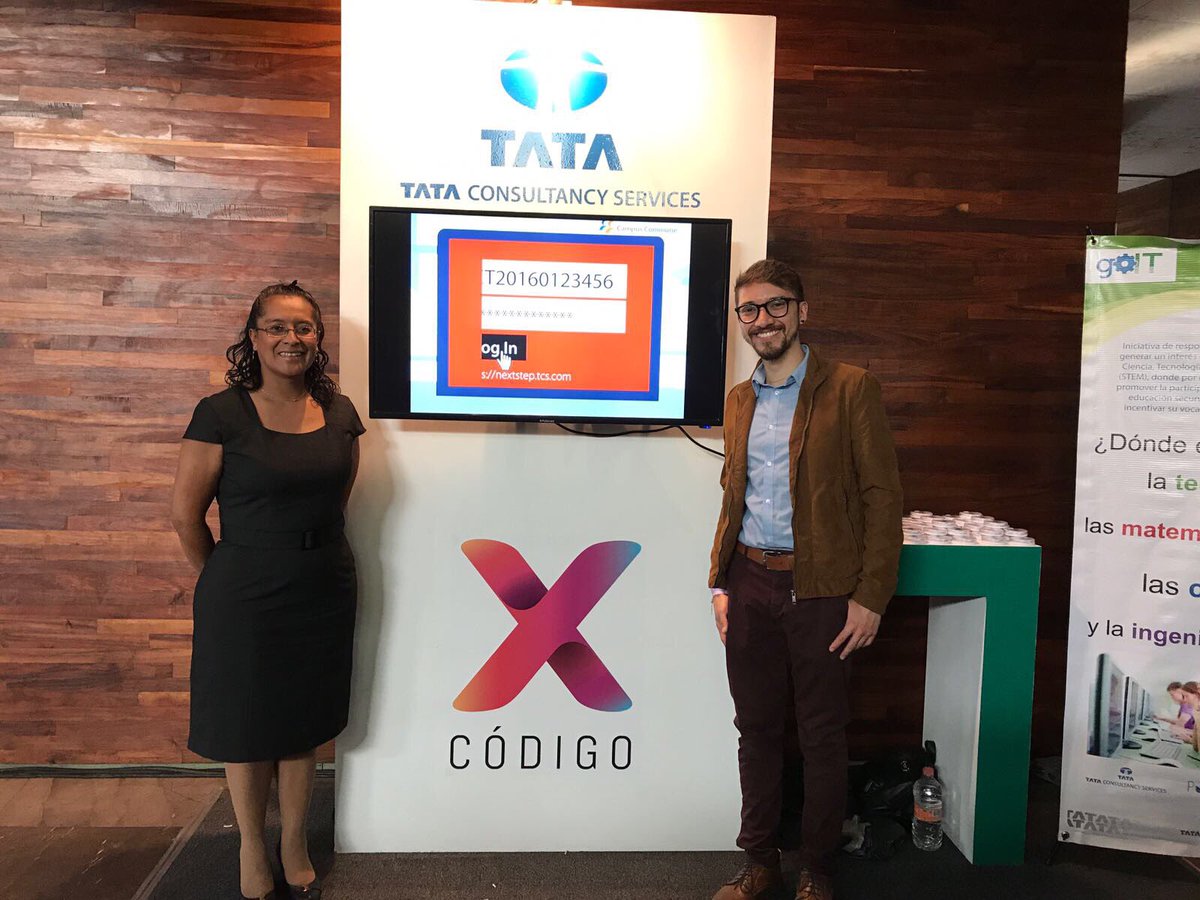 NrusinghSamant's tweet photo. #TCSMexico participating in #codigox @CodigoXTIC #girlsintech #goIT #FuturewithTCS #AIP @People_TCS https://t.co/qQlQeP7nnJ