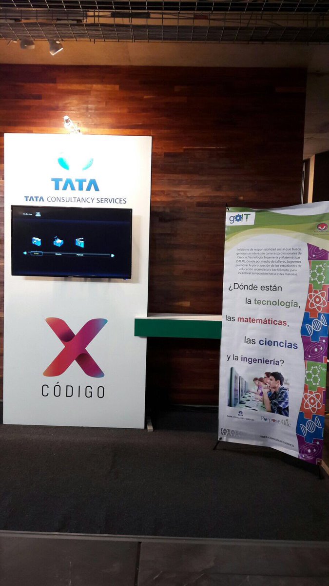 NrusinghSamant's tweet photo. #TCSMexico participating in #codigox @CodigoXTIC #girlsintech #goIT #FuturewithTCS #AIP @People_TCS https://t.co/qQlQeP7nnJ