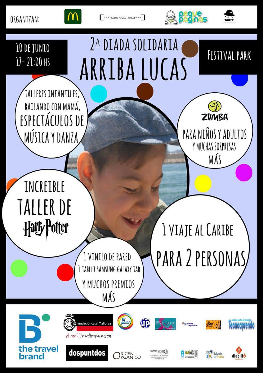 aacf_145's tweet photo. Toma nota: el 10 de junio te esperamos en la 2ª diada Solidaria "Arriba Lucas" ¡La 1ª ya fue espectacular! Hazte ya un hueco en la agenda https://t.co/4QnY0e3R24