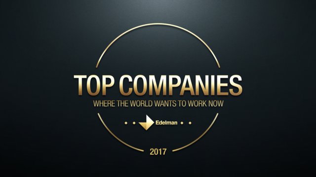 EdelmanEnergy's tweet photo. Proud to see @EdelmanPR make the 2017 #LinkedInTopCompanies list! #EdelmanCulture https://t.co/RS3N0h0jUP https://t.co/01tGS1SgGL
