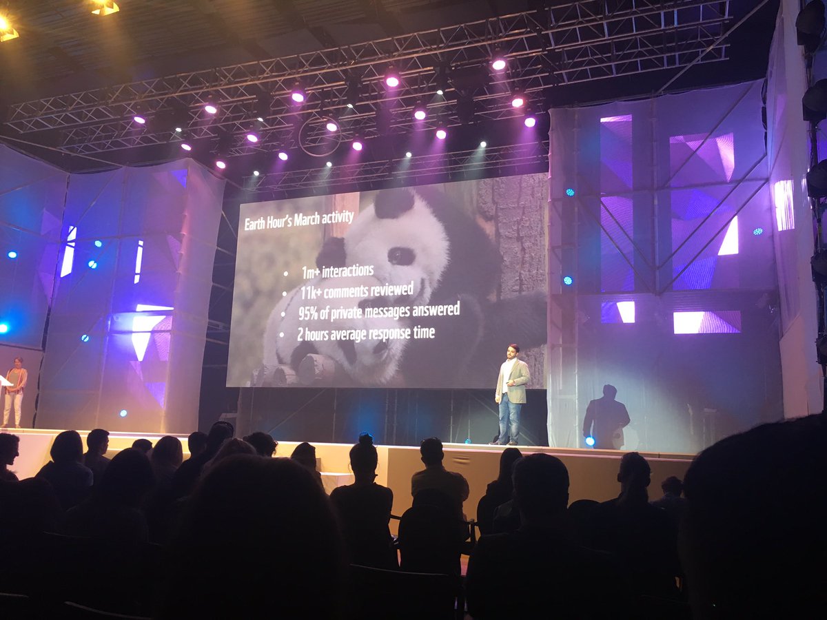 TrishaPhotoWork's tweet photo. @WWF "We reply always with love." #EngagePrague https://t.co/ZUPcCzpAbg