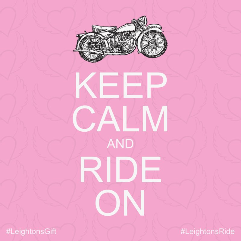 We've been watching the forecast and it's looking better and better for #LeightonsRide 💝 all we can say is... #charity #giveback