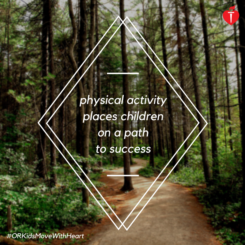 AHAOregon's tweet photo. Physical activity reduces anxiety & depression & promotes positive mental health. Learn more: https://t.co/xGhEQ5TM8I #ORKidsMoveWithHeart https://t.co/3OjgKDu0pf