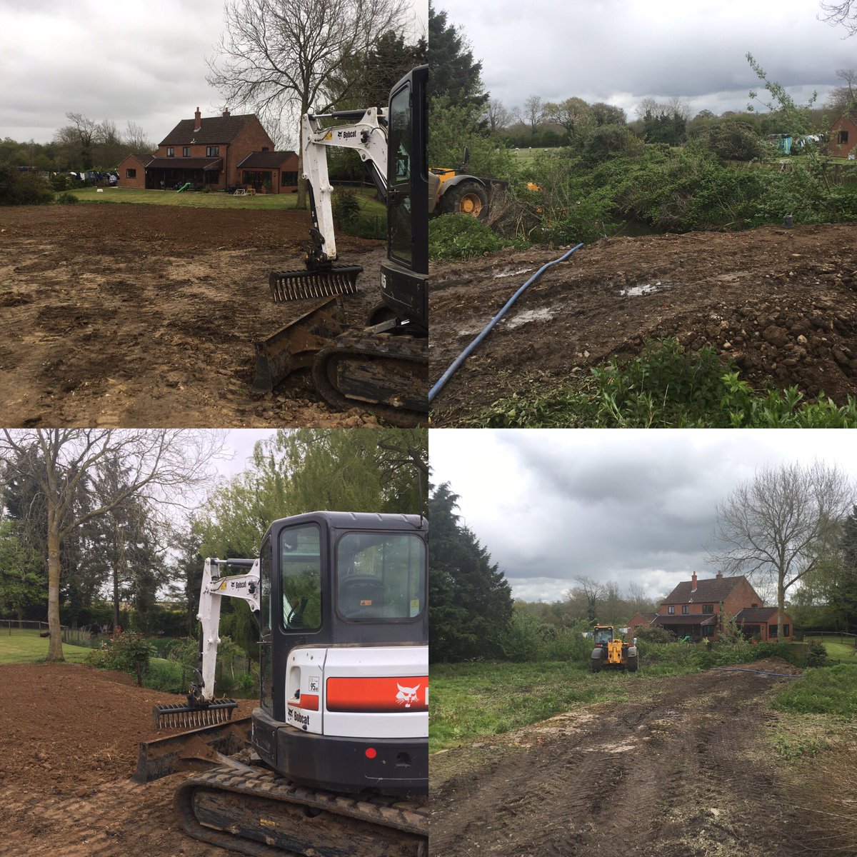 J_Riley101's tweet photo. Land Rake becoming an essential. Great tool thanks @BucketWarehouse #jwrileycontractingltd #landscaping #leveling #bobcat #e45 #landrake https://t.co/qO87fgNjZp