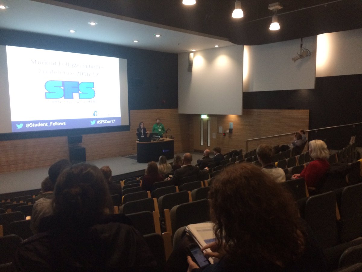 Student_Fellows's tweet photo. Thank you all for attending the #SFSCon17 - a fantastic day with our largest attendance to date @TSEPartnership @_UoW @UOW_LTDU @GuildHE https://t.co/pcp6IFjsTm